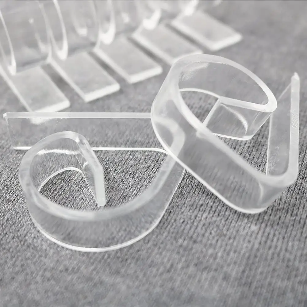 4Pcs Plastic Useful Clips Holder Cloth Clamps Party Picnic Wedding Prom Multi-function Tablecloth Clip