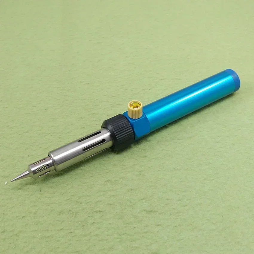 30W-70W 무선 가스 전기 납땜 인두 총 휴대용 불어 토치 7ML 부탄 펜 조정 가능한 불꽃 솔더 용접 수리 도구