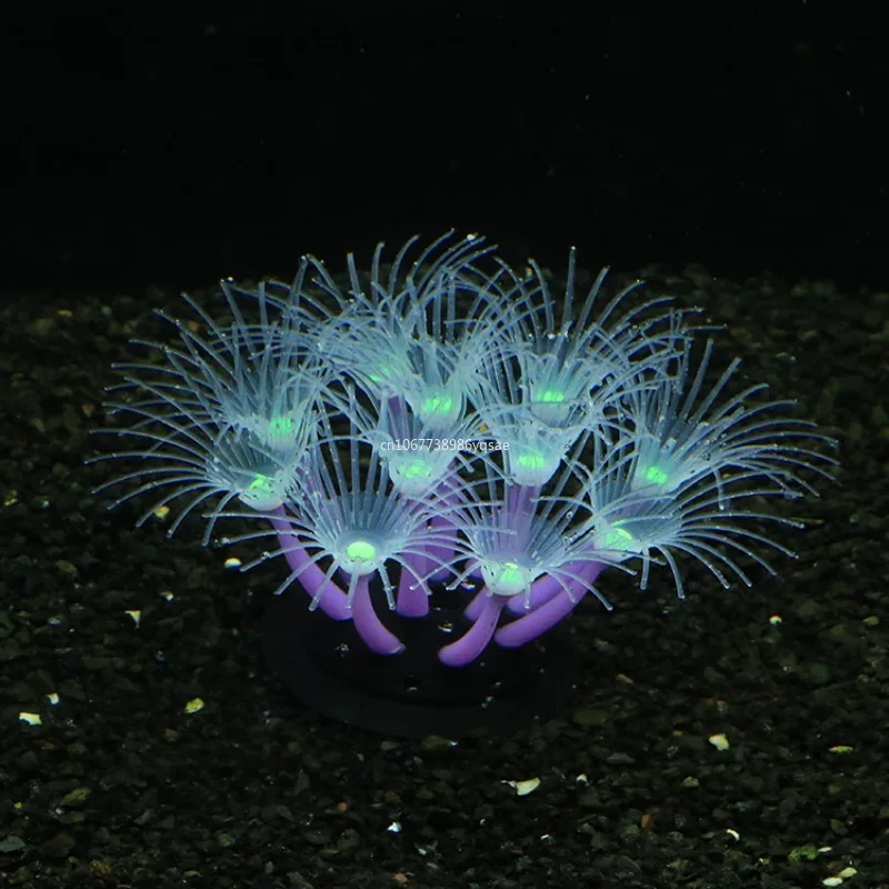 Aquarium Decorations Artificial Coral Seaweed Plants Ornaments