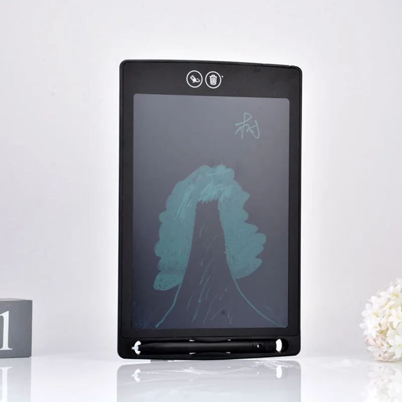 LCD Writing Tablet Partially Erasable Electric Drawing Board Digital Graphic Drawing Pad With Pen Gift For Kids 8.5inch