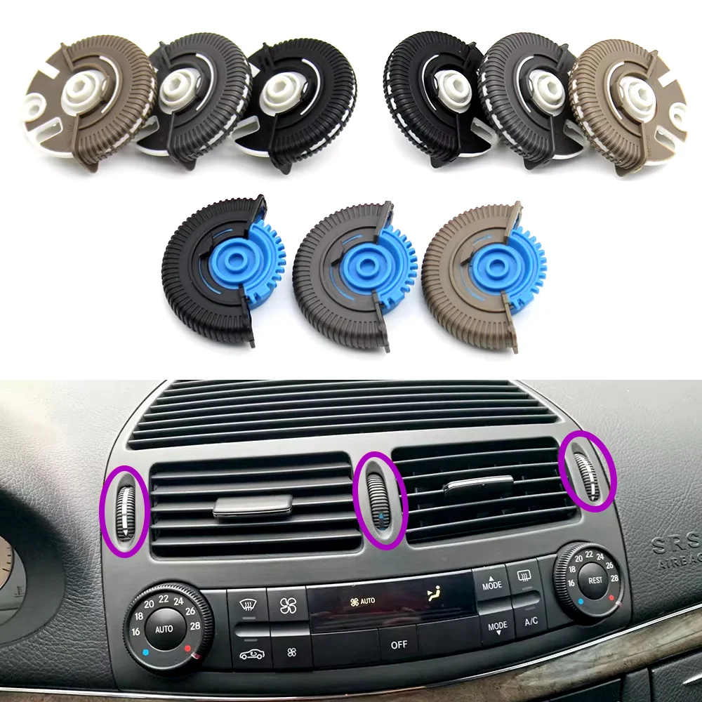 W211 2/3PCS 메르세데스 벤츠 E 클래스 2003-2008 E230 E280 용 앞 ..