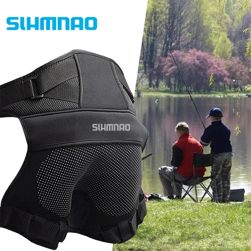 두꺼운 어부 낚시 시트 쿠션, 조절 및 통기성, 낚시 장비 시트, 남성용 미끄럼 방지 낚시 세트 2024