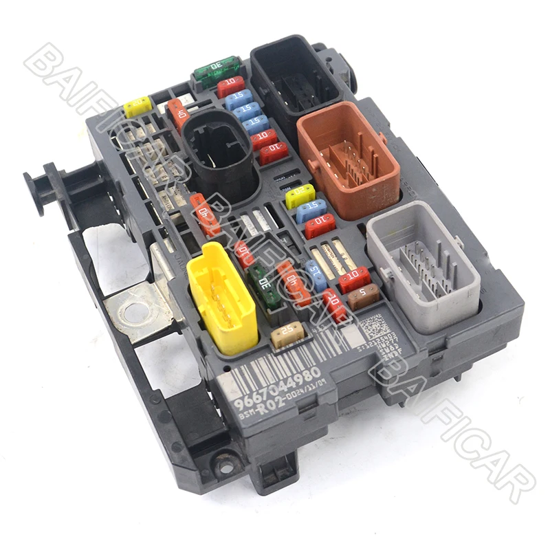 Fuse Box Unit Assembly Under Bonnet Controller For Peugeot 407 Citroen C4 C5 Picasso 9667044980 BSM R02