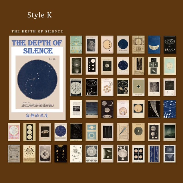 Mr.paper 12 Design Memo Pad Loose Leaf Retro Style Medieval Box Writing Label Office Accessory Stationery School Supplie K