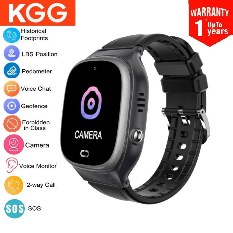 어린이 스마트 워치 2G SIM 카드, SOS 콜백, 전화 시계, 스마트 워치, 어린이 카메라, IP67 방수, 스마트 워치