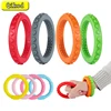 Baby Chewing Biting Toys for Autism ADHD Chew Baby Teether Rings Wristband Infants Sensory Teething Bracelet Silicone Kids Gifts 1