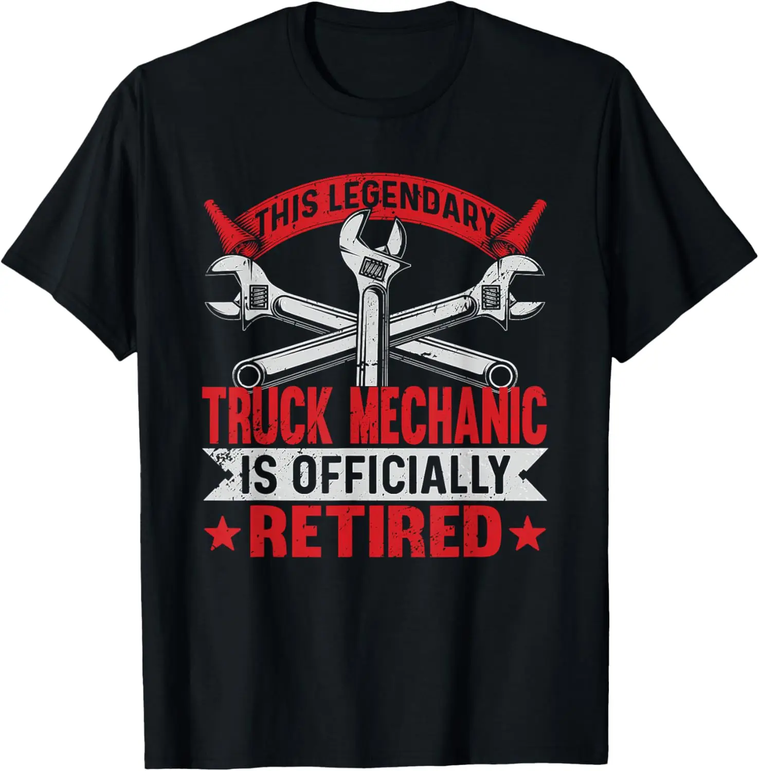 

This legendary is officially Retired Truck Mechanic T-Shirt