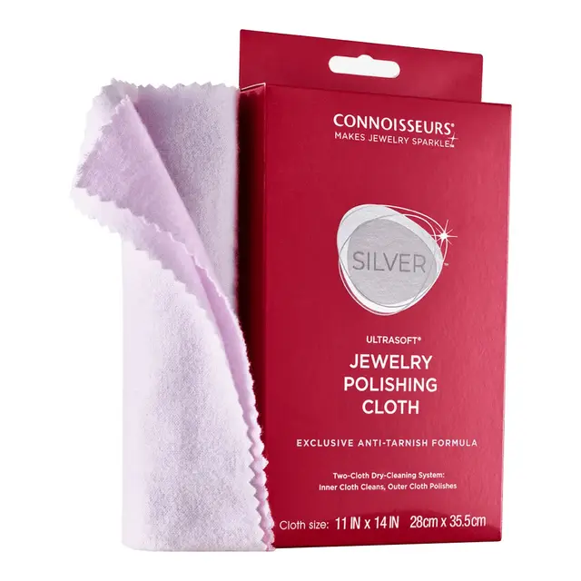 Connoisseurs UltraSoft Silver Jewelry Polishing Cloth Excellent For  Cleaning Watches Natural Cotton Fibers - AliExpress