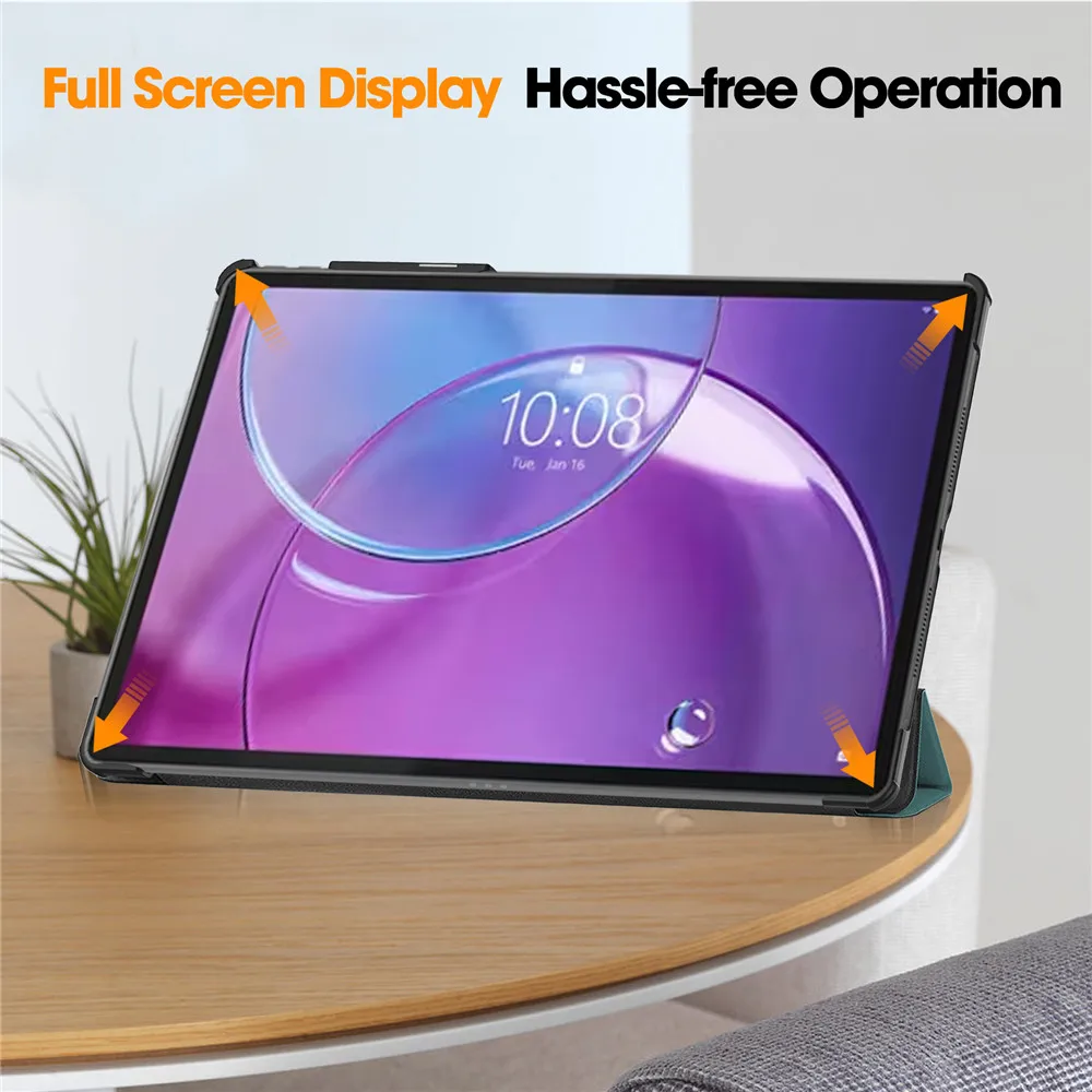 Premium Folding Leather Stand Smart Cover