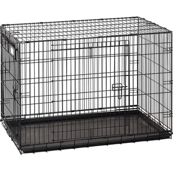Pet Products Two Door Great Crate Wire Dog Crate, 30 Inch, For Pets 30-50 lbs, With 5-Point Locking System 3