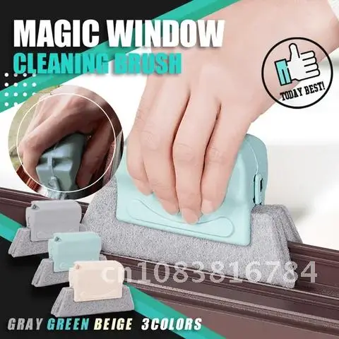 

Slot Cleaning Cloth 2021 Creative Window Brush To Clean Windows Groove Small Brush Window Cleaner