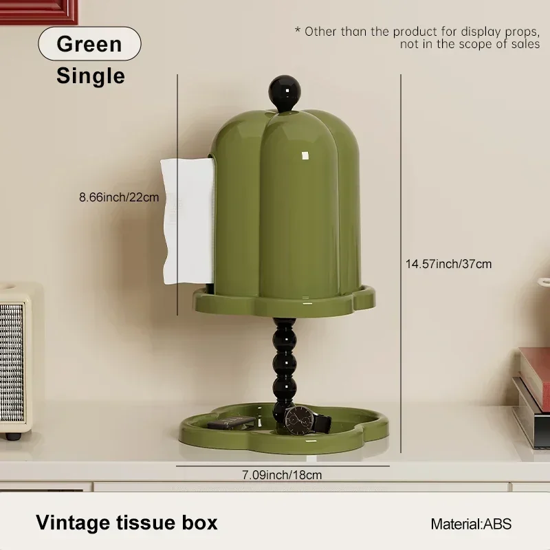 New French Retro Tissue Box in The Ancient Style of Advanced Sense of  Box Creative Living Room Light Luxury Pumping Paper Box