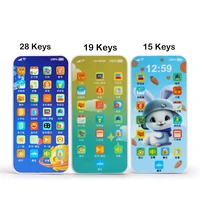 Kids Early Education Puzzle Simulation Cell Phone Toys Baby Multifunctional Learning Machine Music Telephone Boy And Girl Toys 1