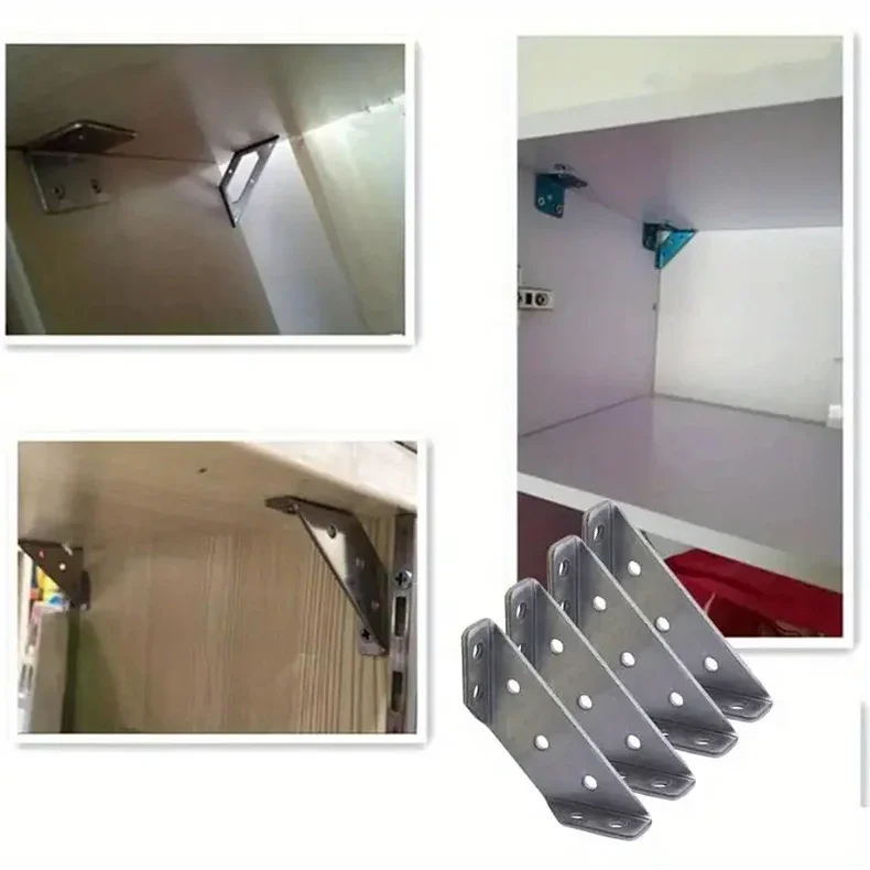 Description Picture 4 of itemStainless Steel Right Angle Brackets - Thickened Corner Connectors with Screws for Layer Boards