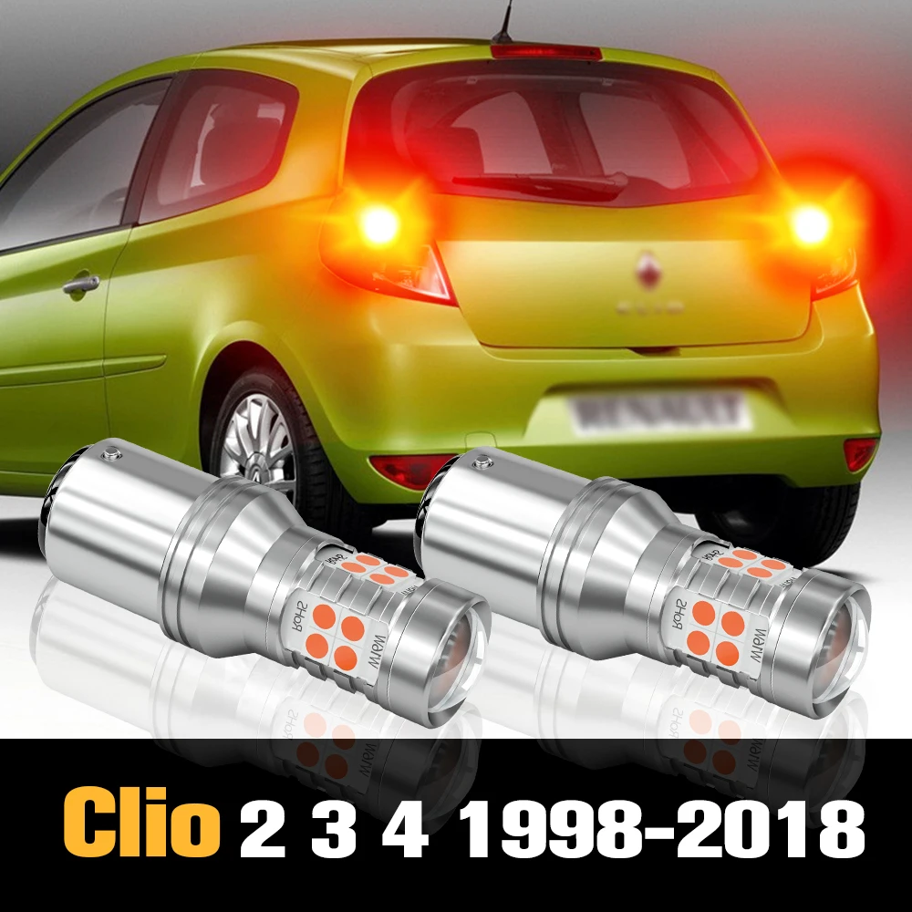 

2pcs Canbus LED Brake Light Accessories For Renault Clio 2 3 4 1998-2018 2007 2008 2009 2010 2011 2012 2013 2014 2015 2016