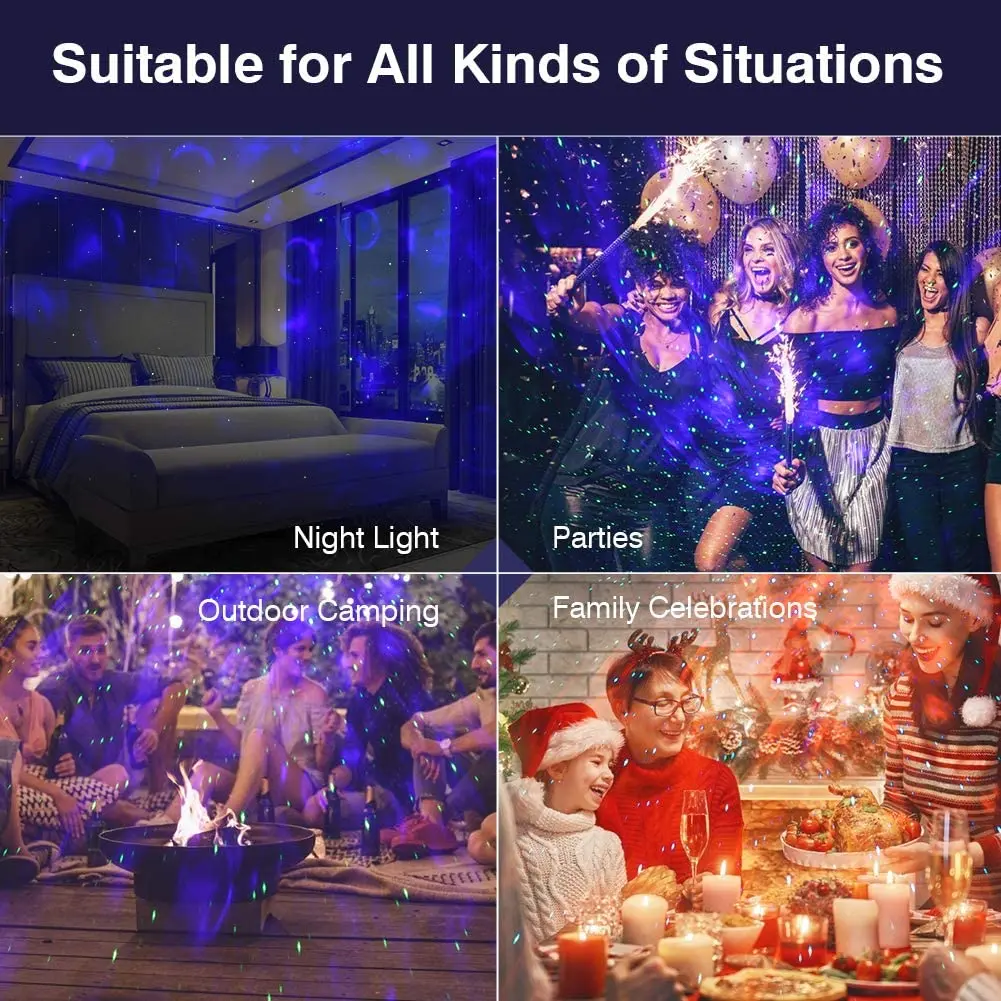 Dj Lighting Sound Party Auto USB Mini Disco Ball Lights RGB Multi Color Car Atmosphere Room Decorations Lamp Magic Strobe Light