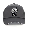 Summer Skull Middle Finger harajuku Print Baseball Cap ladies Summer visor hat Casual Streetwear Reaper middle finger Dad hats 2