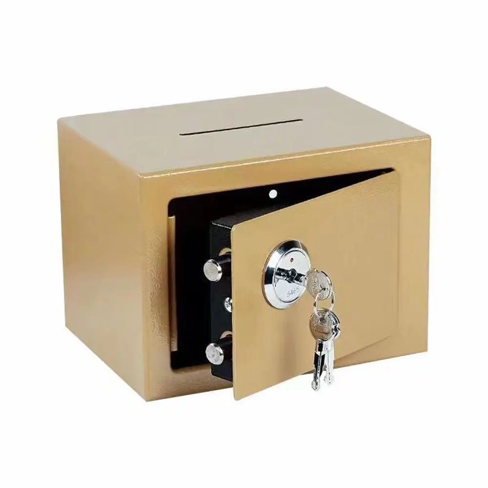 Digital Safe Box Safety Money Gun Electronic Lock Safe Fireproof Safes for Home Strongbox Small Cash Security Lockable Storage 3