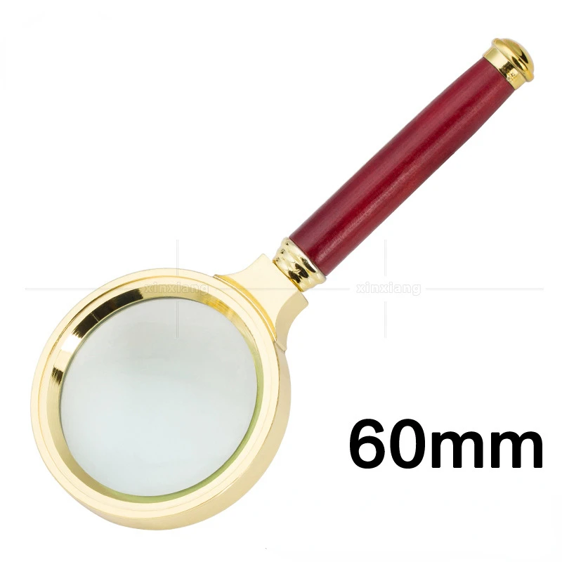 15X New Magnifying Glass Handheld 60mm Loupe Portable Magnifier