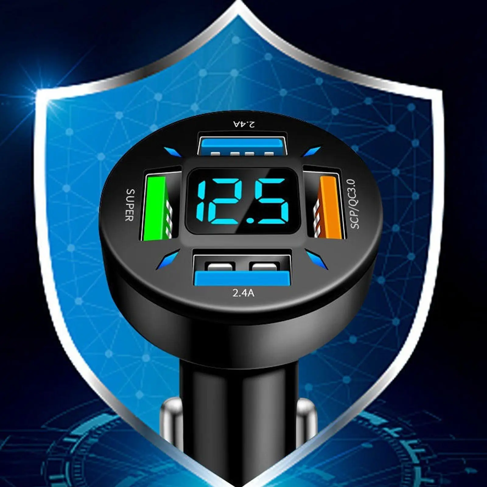 LED  ڵ   ÷ ͸ , 4 USB  , Qc3.0    , G1m0