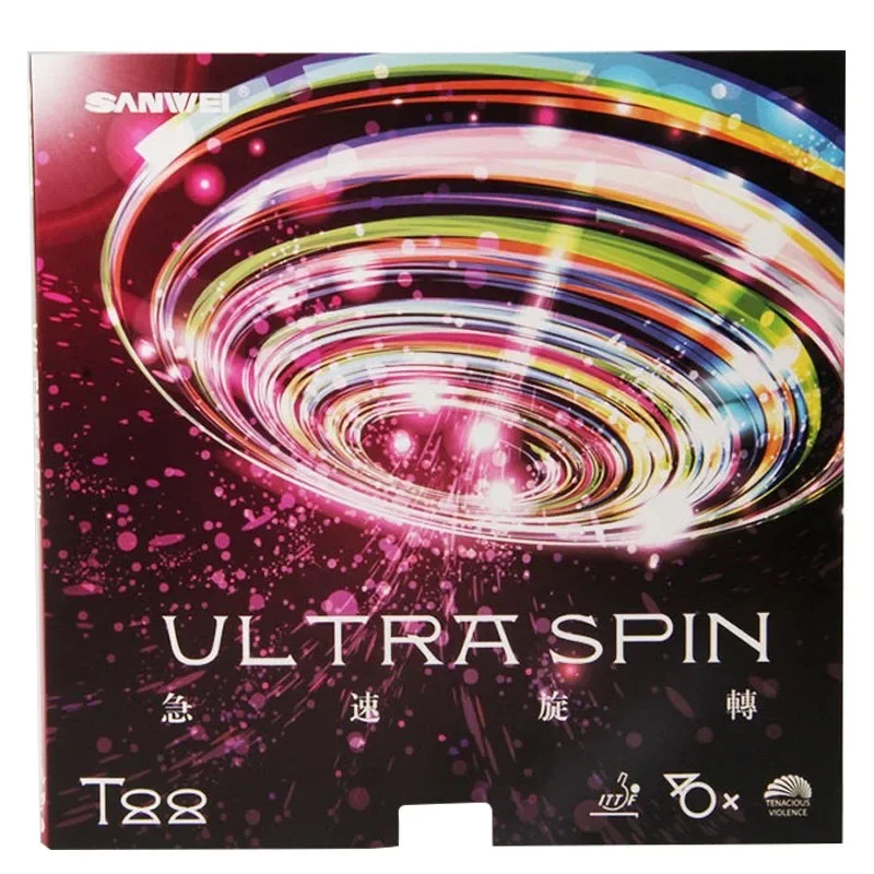 Enhanced Product Title:  
Premium SANWEI T88 Ultra Spin Semi-Sticky Table Tennis Rubber with High Elasticity Sponge