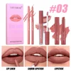 3 pcs/set Velvet Matte Lipstick Lip Gloss Lip Liner Combo Set Matte Long Lasting Easy Color Non-Stick Lipstick Set 5