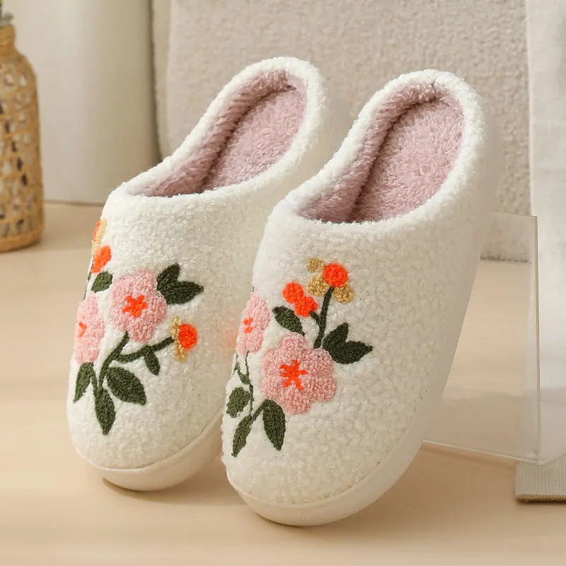 Cozy Cartoon Non-Slip Family Slippers