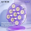 [CubeFun]QiYi ChuanShi Clock Lilac Purple Magnetic Magic Speed Cube Puzzle Clock Educational Toys Profissional Gifts Kid 3