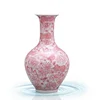 36cm Jingdezhen Half hand-painted Fenshui Glazed Red Ceramic Decorative Vase Home Furnishing Living Room Chinese Home Crafts Orn 5
