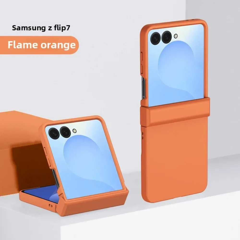 Premium Solid Color Protective Hinge Cover - Sleek, Fully Wrapped Skin Feel Phone Case