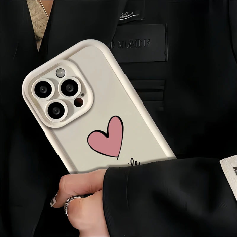 Patterned Silicone Shockproof Soft Phone Cover