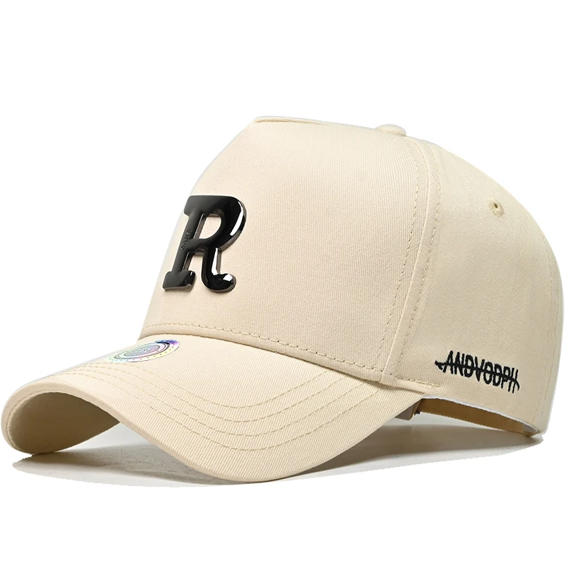 High top American sports baseball cap for both men and women, with a large head circumference and a wide brim, hard top duckbill 2