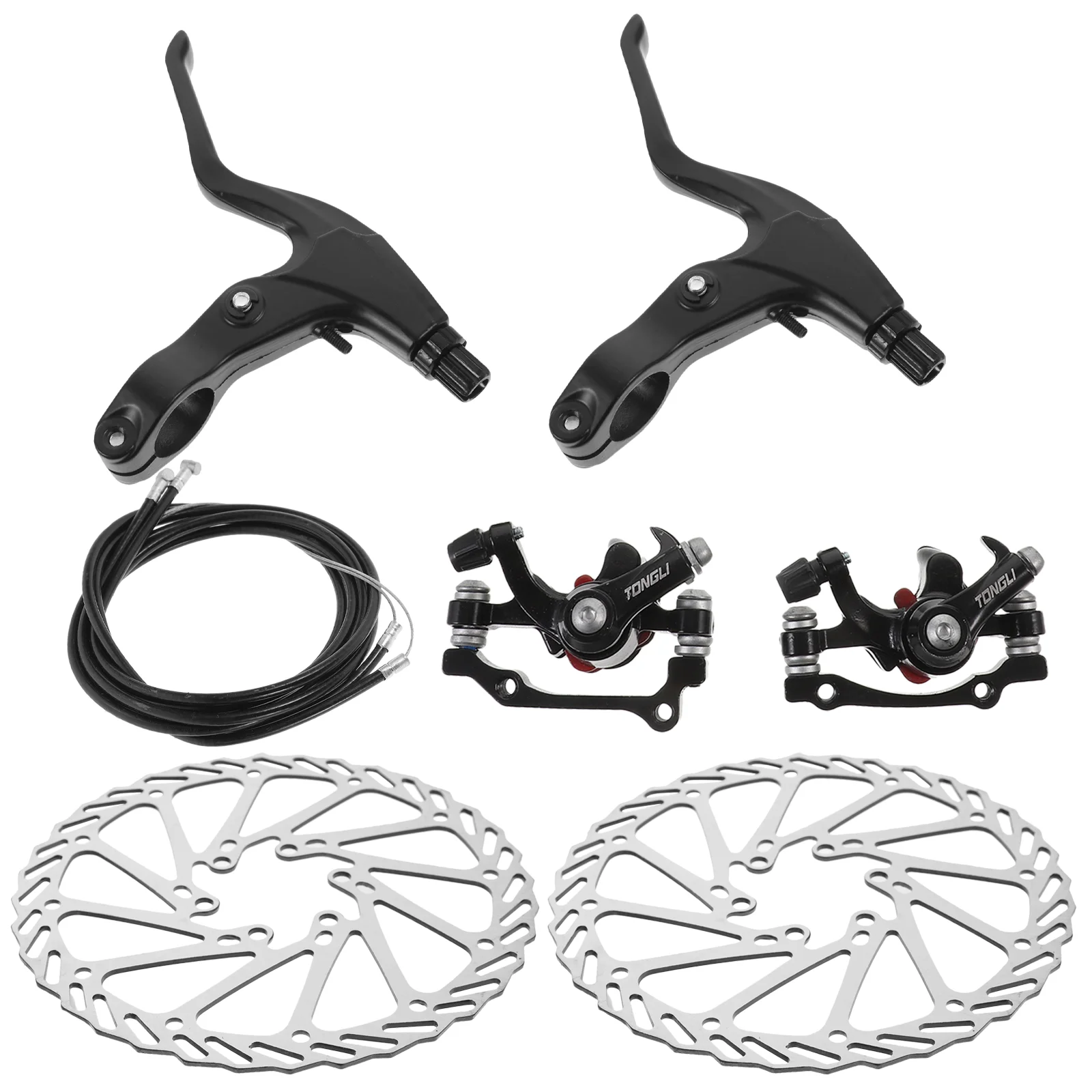 

Brakes Disc Parts Conversion Kit Rotor Pads Bike Road Rotors For Mountain