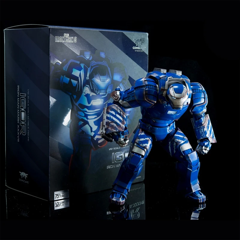 1:12 Comicave 75% alloy Iron Man Igor Mk38 Mk21 Mk25 Mk33