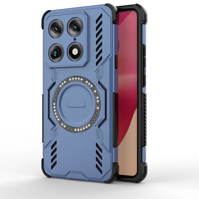 ELVEV Signature Magnetic Anti-Slip Phone Case - Hard PC + Soft TPU