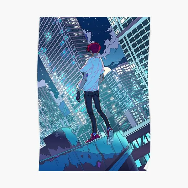 

The Fear Of Falling Poster Picture Painting Print Decoration Mural Funny Home Room Decor Vintage Wall Modern Art No Frame