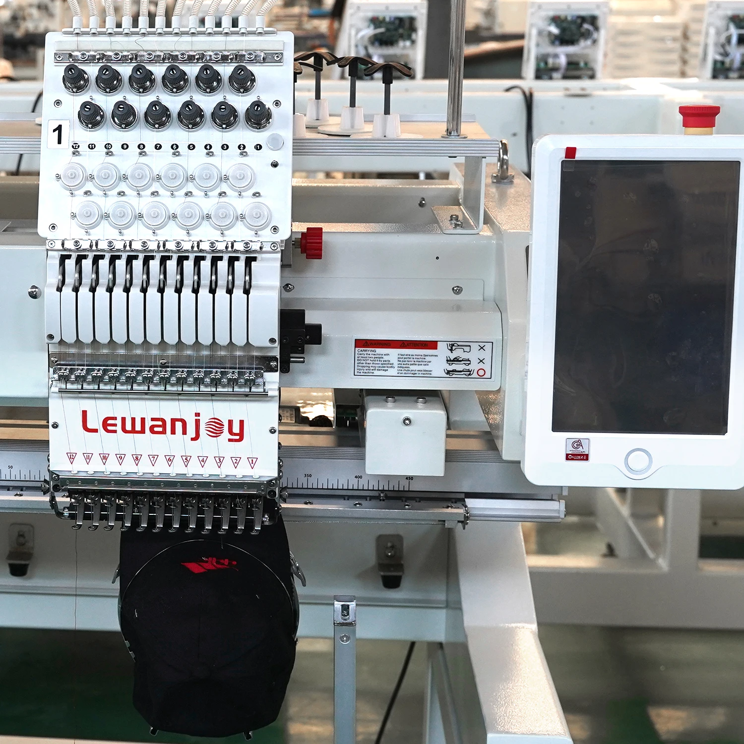 Two Head 15 Needles China Supplier Industrial Computerized Embroidery Sewing Machines HOT Sale In US Similar As Ricoma Zsk Swf