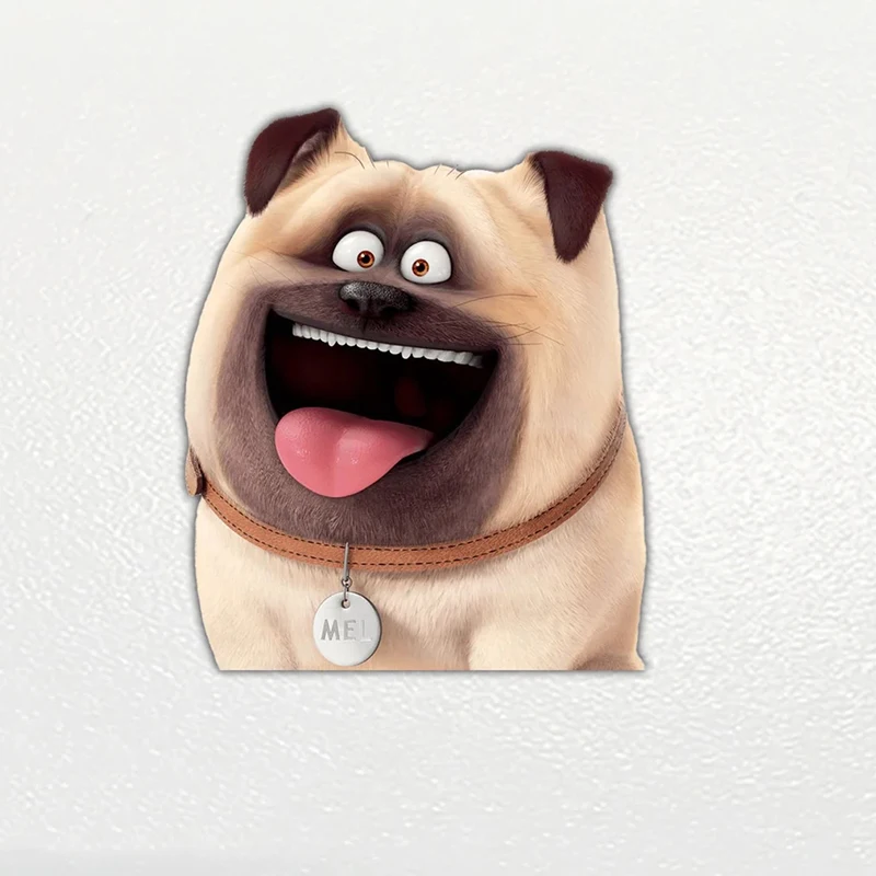 

S62250# Car Sticker Cute Dog Pet Animal Waterproof Vinyl Decal Car Accessories Decor Pegatinas Para Coche