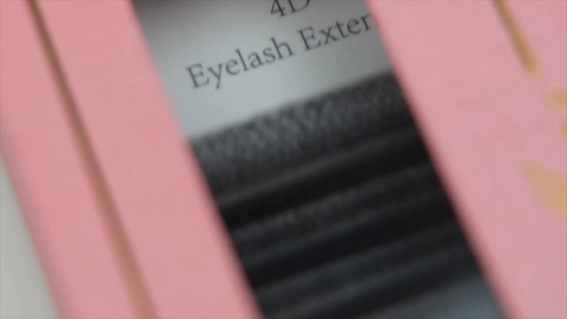 DeceMars 4D - W Şekilli Kirpik Uzatma (12 satır/Tepsi)