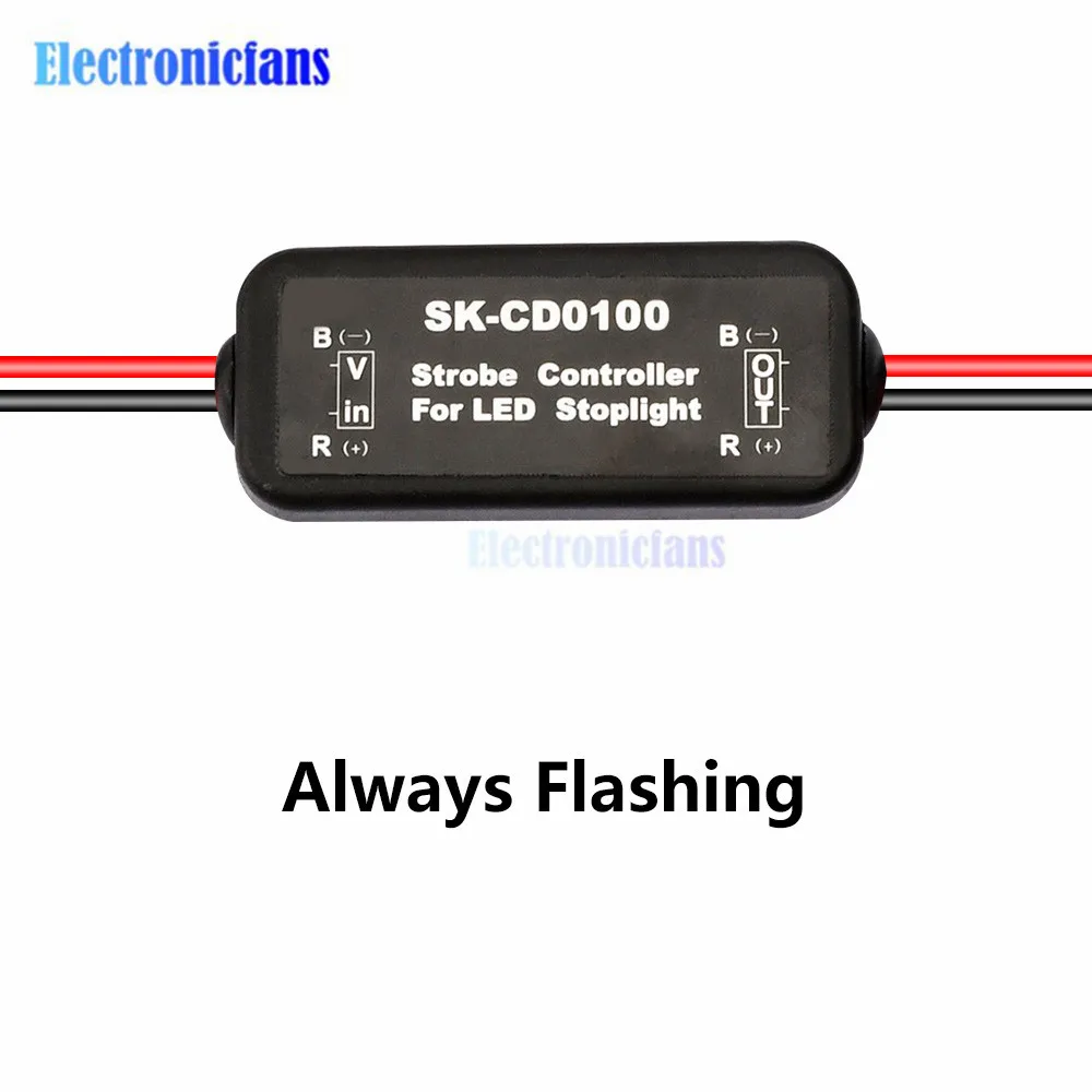 ตัวเลือกสินค้า โมดูลควบคุมไฟเบรค LED 12-24V สำหรับรถยนต์