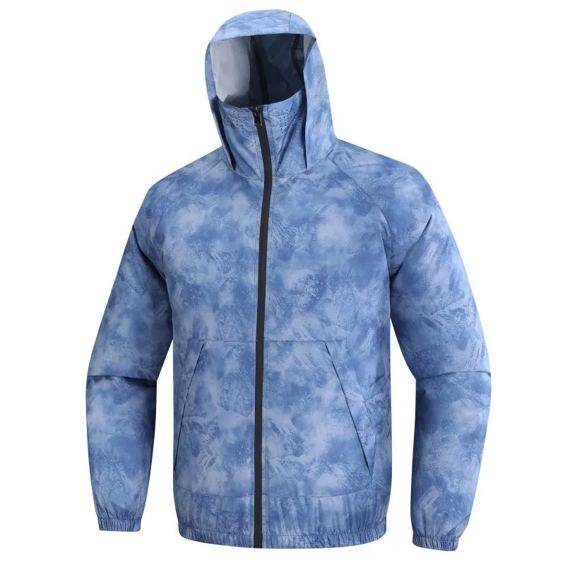 2025 Summer Cooling Shirt Outdoor Camping Fishing Shirt with Fan Sun Protection Breathable Air Conditioner Clothing Men Women