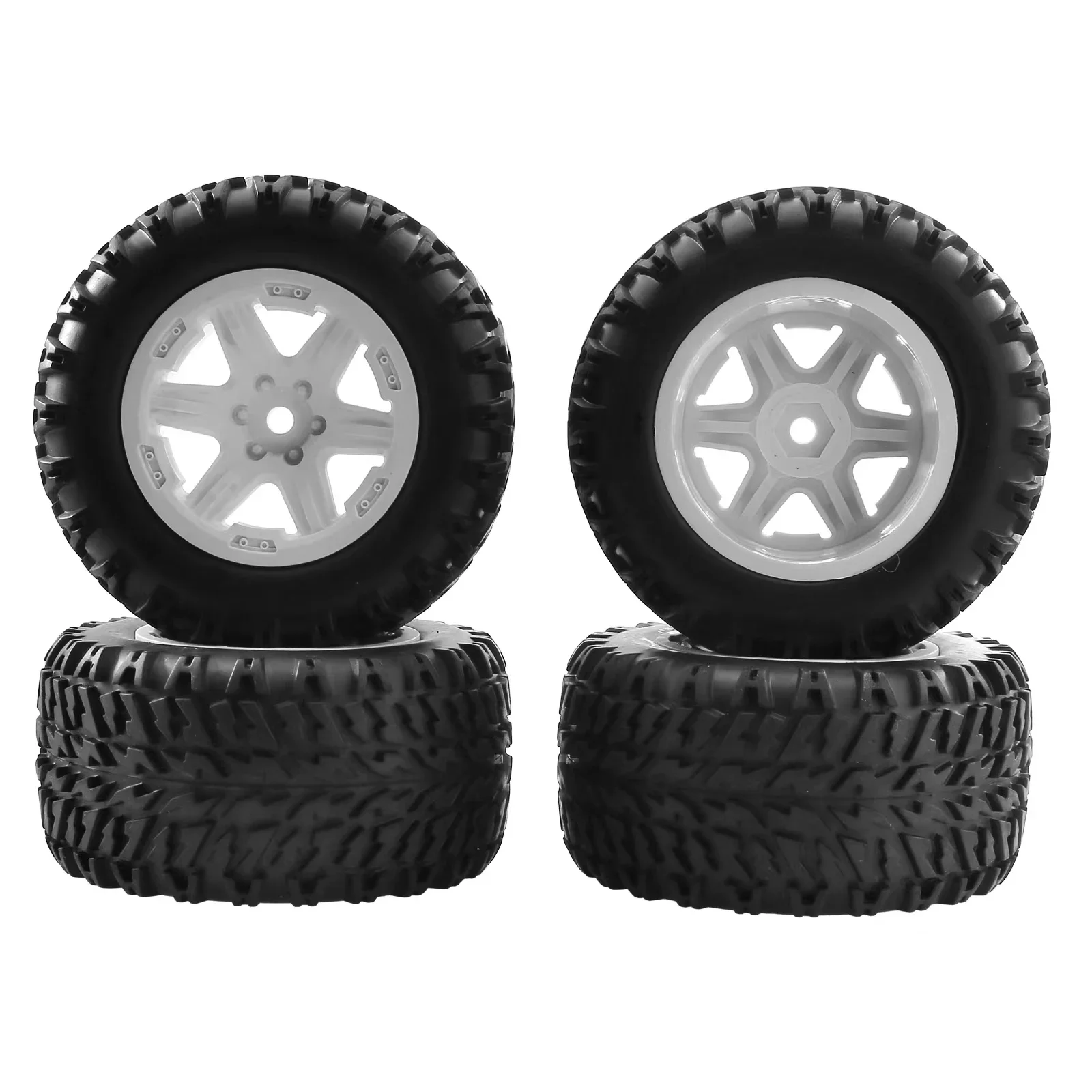 1/8 Scale RC Car Tires & Wheels Set - Strong Grip, High Abrasion, For Off-Road RC Vehicles - View #10
