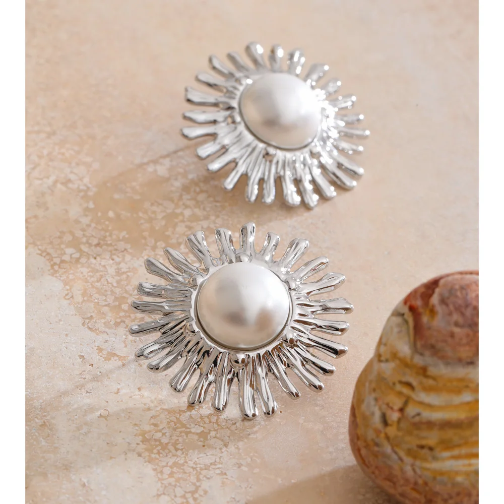 Yhpup Earrings Stainless Steel High Quality