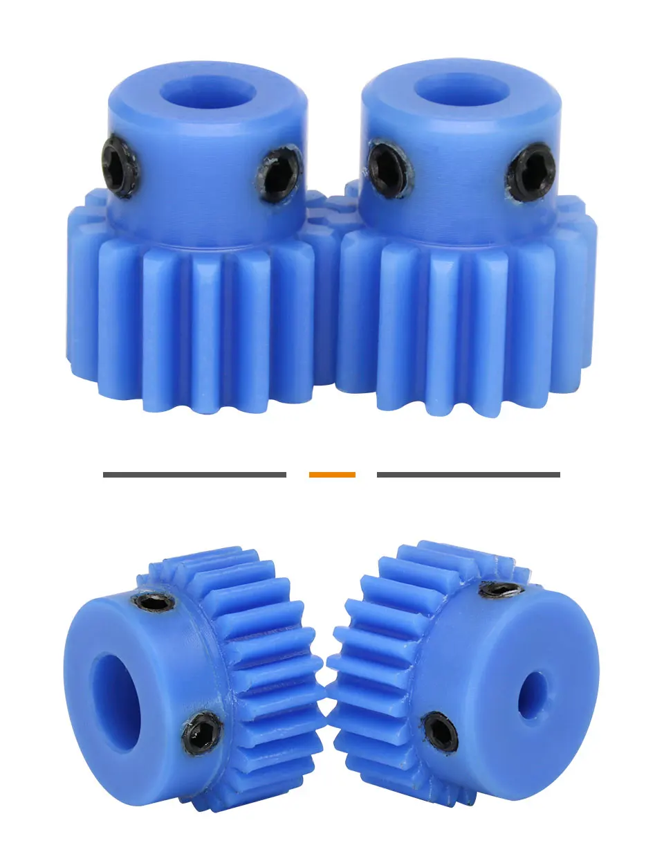 engrenagem parte, 1M-passo dos dentes de 45T