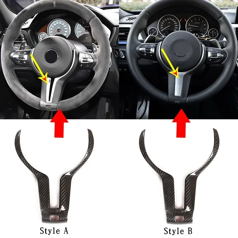 Auto Lenkrad Knopf Panel Rahmen Abdeckung Verkleidung Aufkleber Innen  zubehör für BMW 3er Serie F30 F32 F34 2014-2018 - AliExpress