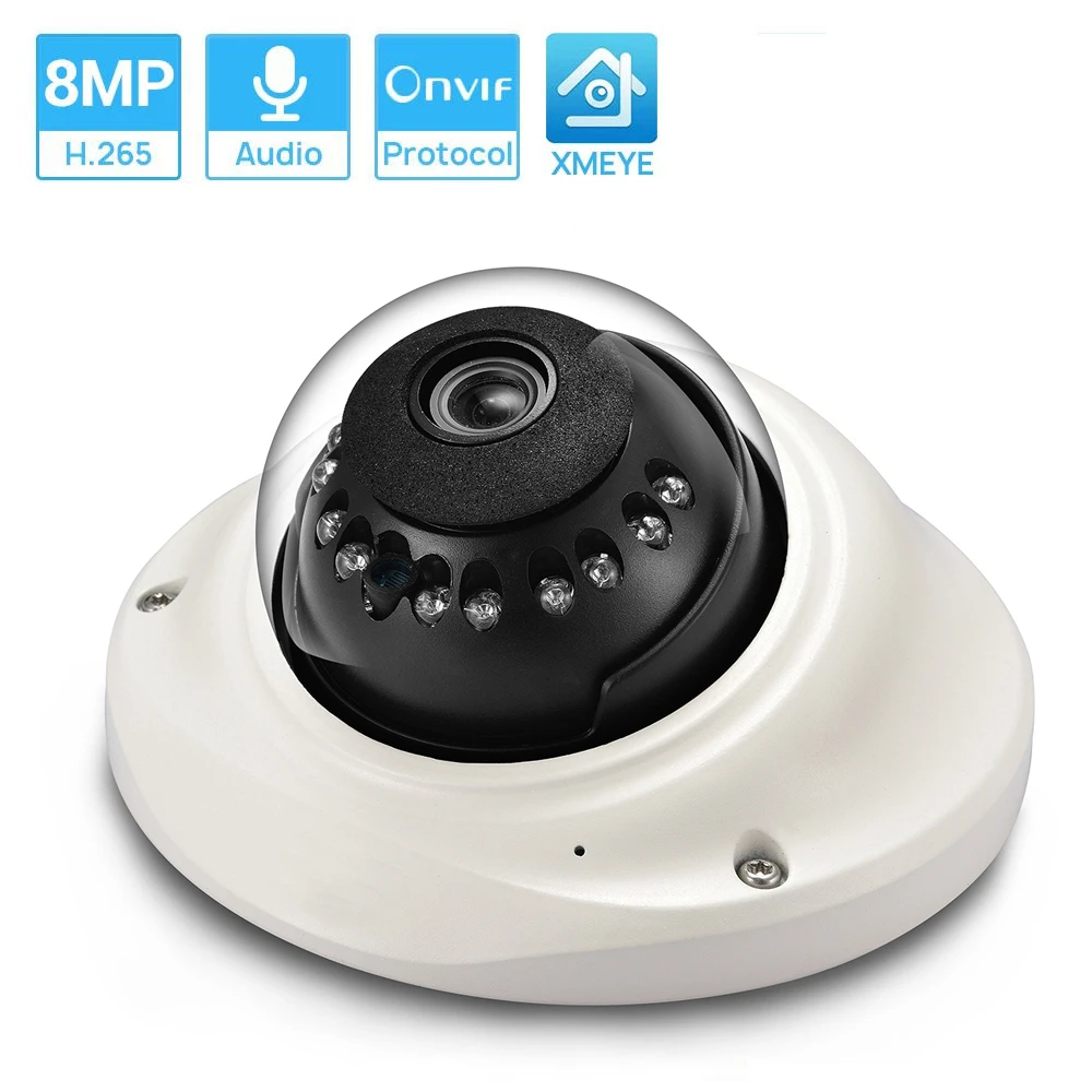 Hamrolte Ip Camera Hi516e 5mp Vandalproof Waterproof Outdoor Dome