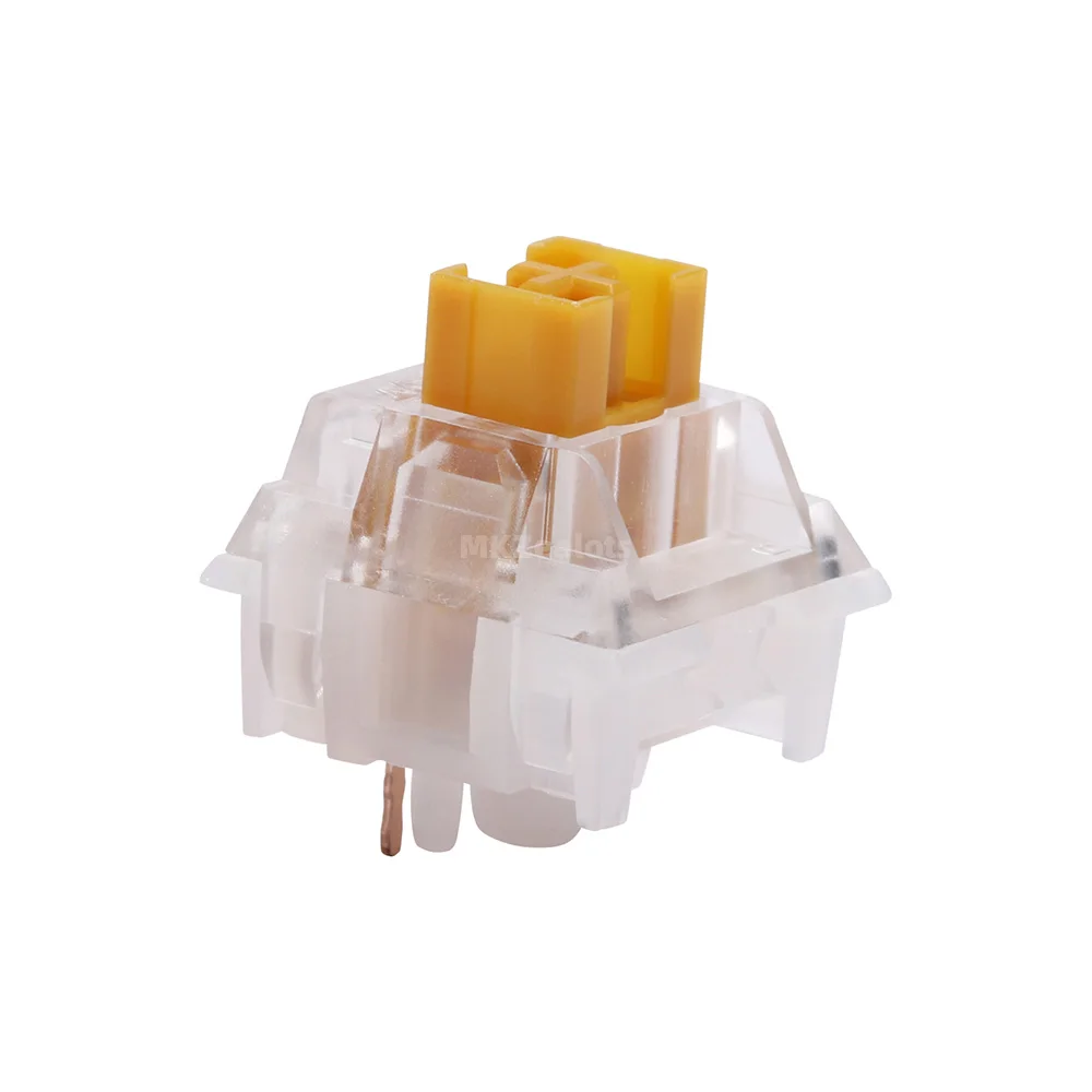 GAZZEW RGB 두꺼운 촉각 스위치, 기계식 키보드 맞춤형 방진 스템, 5 핀, 65g 하단, U4Tx