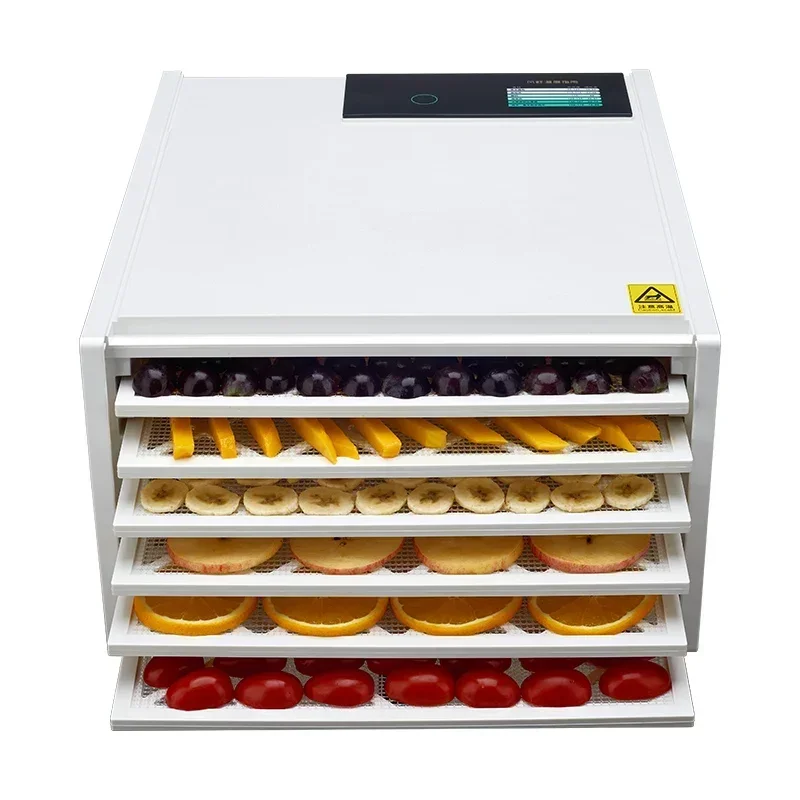 6 Layer Dehydrator 25L Dried fruit machine food air dryer small fruit dried meat dry food dryer home pet snacks 2
