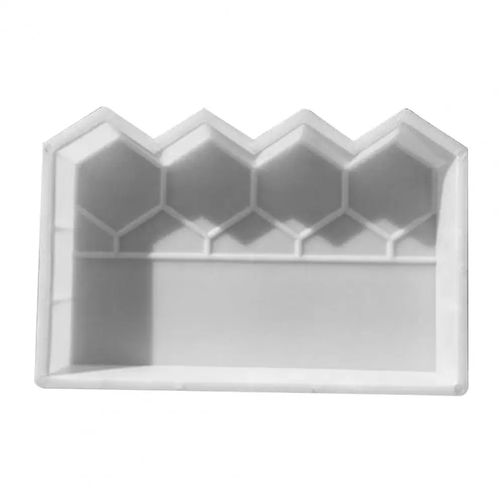 Guardrail Cement Mold Easy to Use Cement Mold Reusable Brick for Garden Fence Patterns Home Decoration Guardrail