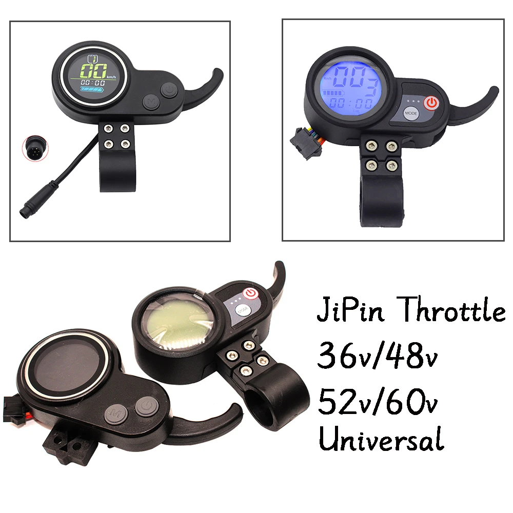 Jp Throttle 36v 48v 52v 60v Universal Lcd Display For Speedway Ruima
